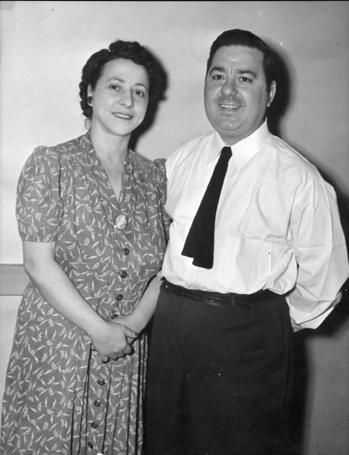 This is Teressa Bellissimo. She is credited with the creation of the Buffalo Chicken Wing in 1964, at Frank and Teressa's Anchor Bar.
