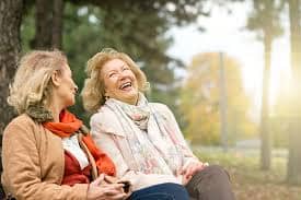 See these old dames? They're laughing at you not knowing Pink Floyd (got this by typing into the Goog: "laughing at someone crying" kinda dark