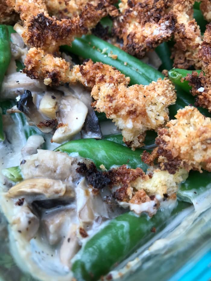 This homemade green bean casserole recipe is so incredible you'll be a convert. It doesn't take all that much more effort than using frozen or canned products, just a bit of time and a little attention. You'll be a rock star in the kitchen!