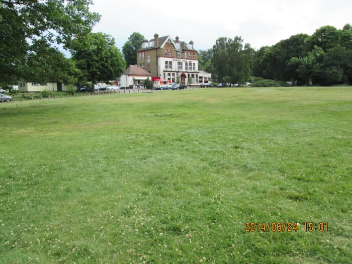 ...And then there's the 'King's Oak'. Next door is another snack bar (behind which is a seafood bar that never seems to be open when I get there (maybe it only opens in the evening for late pub patrons)