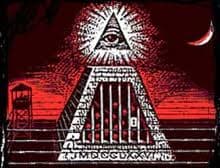 The "All Seeing Eye". the Eye of Horus, An important symbol to many secret societies.