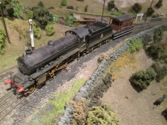 2015: Another Hornby (early-2015) introduction is the Peppercorn K1 Mogul 2-6-0, 40 of which were allocated to BR North Eastern sheds between York and Newcastle-upon-Tyne, seventeen at 51A Darlington including 62059.