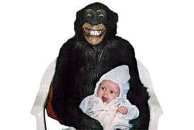 travis chimp monkey herold grandson