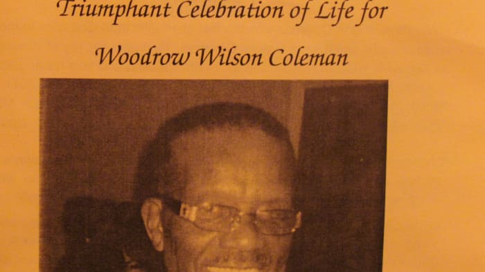 Obituary of my brother, Woodrow Wilson Coleman, who died May 25th, 2011. It is my hope to see him in the resurrection that Jesus spoke of in John 5:28, 29.