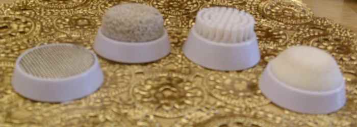 Pedicure tool attachments - Dry Heal Reducer, Stone Pumice, Nail Brush and Buffer, Finishing Pumice