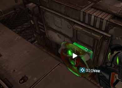 Borderlands 2 crank up the pressure in the eridium pipes they will crack and the hero can use them to enter the Hyperion Info Stockade