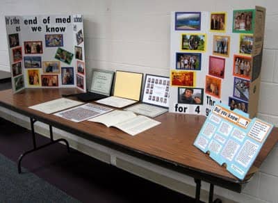 Don't forget to display your diploma, awards, and other significant documents and accomplishments from medical school.