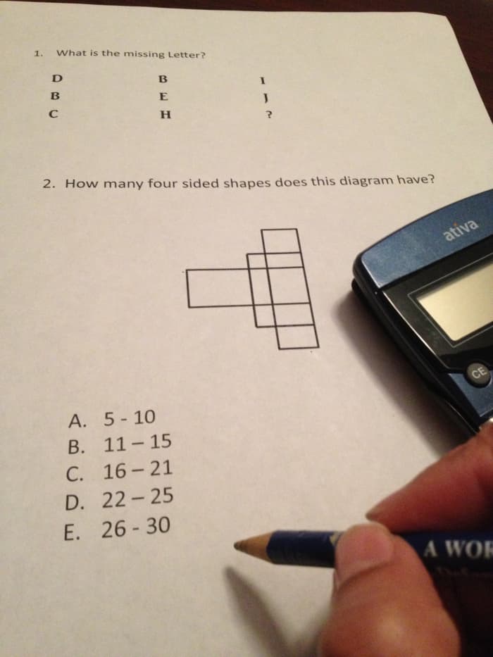 Standard IQ tests measure mental ability in areas such as visual, logic, spatial, math, vocabulary and general knowledge.