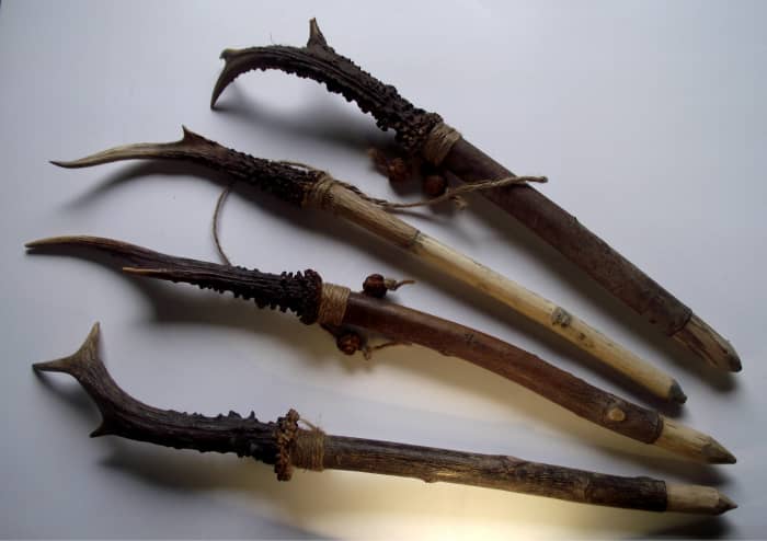 Wands are used by some people to direct energy during spell work.
