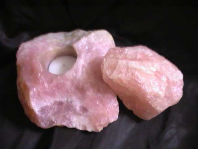 Rose quartz and other crystals are sometimes used in magic.