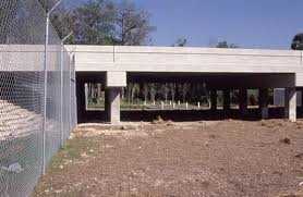 An underpass used to funnel the panthers under the hi-way instead of crossing in traffic.