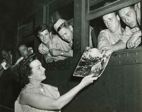 Troop Train in World War 2