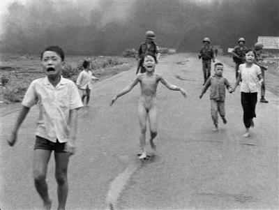 The 'Napalm Girl'  from the Vietnam War