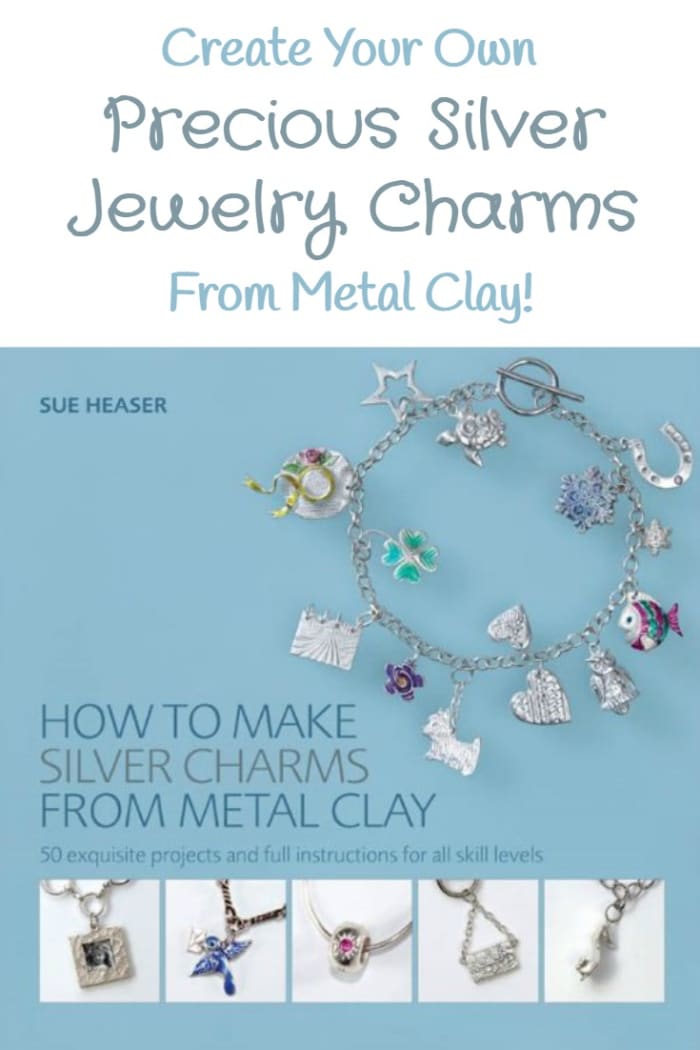 Sue Heaser's book, "How to Make Silver Charms from Metal Clay", shows how to create your own precious metal charm jewelry to wear or give as a special gift.