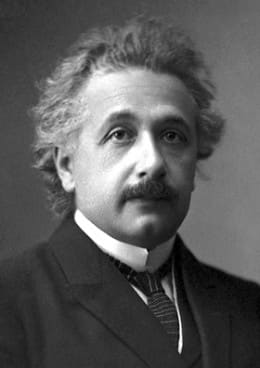 Portrait of Albert Einstein after Winning Nobel Peace Prize in 1921 ALBERT EINSTEIN WAS A DEFINTE INTUITIVE