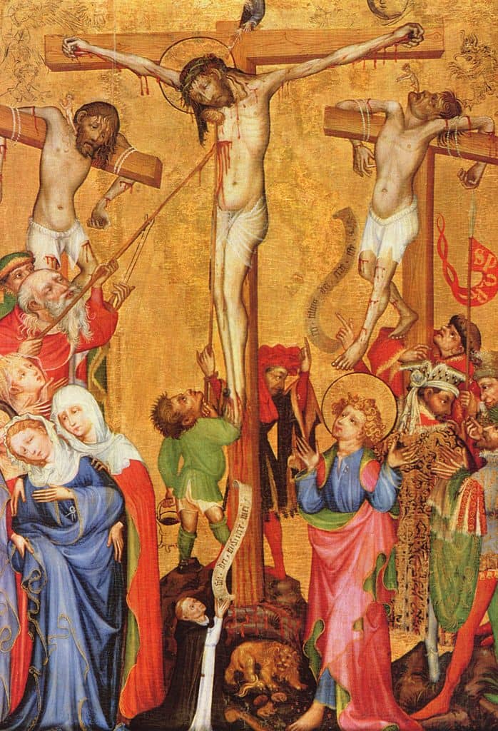 According to legend, the Holy Lance is the spear that was used to pierce Jesus Christ at his crucifixtion.