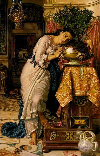 Either she really loves Italian food, or it's basilisk season where she lives.