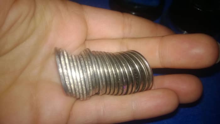 Be sure to check the rims, you just never know when you will come across a 'clipped' coin