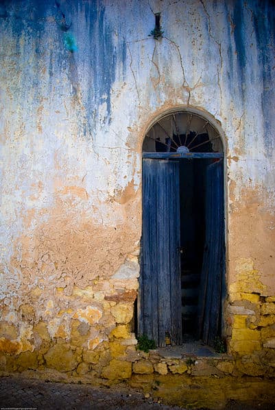 Eric Wustenhagen. The ravages of time gnaws and tints. Seen on a walk through Praia do Carvoeiro, Portugal.