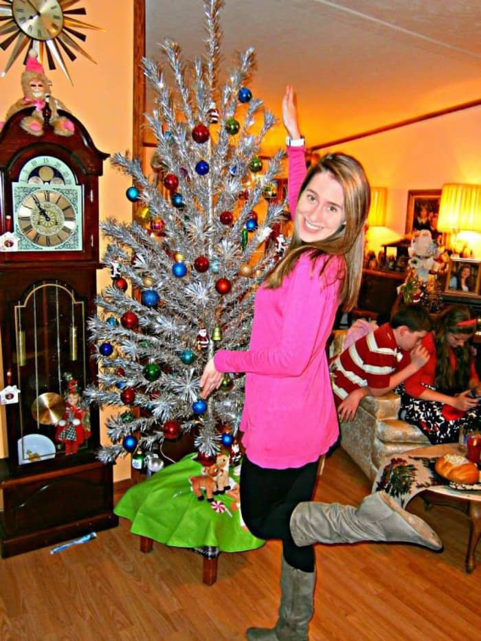 Christmas with an Aluminum Christmas tree is a magical silver Christmas. These amazing shiny spectacles of joy are fun to collect and use year after year during the holidays