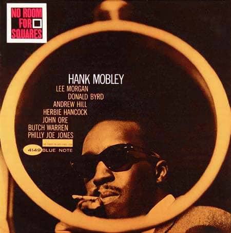 Hank Mobley "No Room for Squares" Blue Note Records 4149 12" LP Vinyl Record (1963) Album Cover Design by Reid Miles, Photo by Francis Wolff