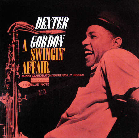 Dexter Gordon "A Swingin´ Affair" Blue Note 4133 12" LP Vinyl Record (1963) Album Cover Design by Reid Miles, Photo by Francis Wolff