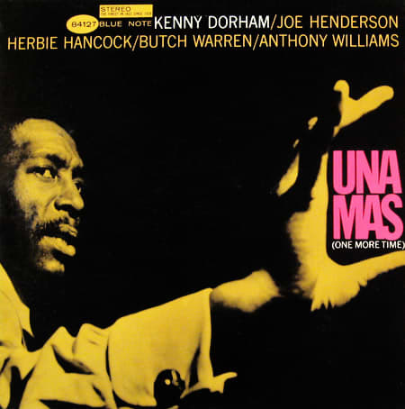 Kenny Dorham "Una Mas" Blue Note Records 4127 12" LP Vinyl Record (1963) Album Cover Design by Reid Miles, Photo by Francis Wolff