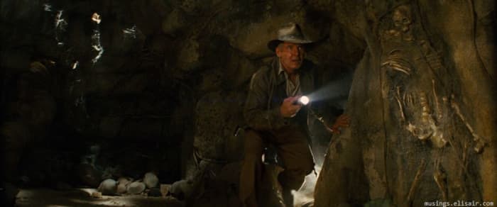 Dr Jones once said that it's not the years that count but the mileage. Frankly, he looks damned on both counts in this farcical rehash.
