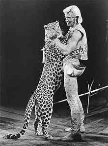Gunther Gabel Williams performed at Ringling Brothers and Barnum and Baily Circus, 1968-1990.