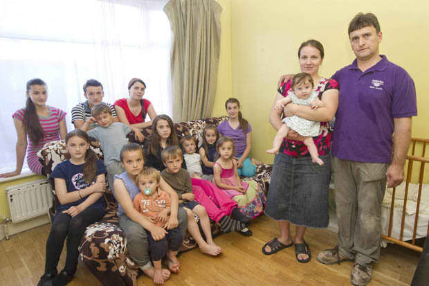 Children in large families are viewed as numbers, not individuals. They are even treated as numbers. Because of such dehumanized treatment, children in large families have little or no self-esteem. In large families, the group is EVERYTHING.
