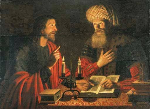 Nicodemus met with Jesus at night because he was convicted that Jesus was the Messiah but was afraid of what the other Jewish Leaders would think.of his meeting with an unknown Galilean teacher.
