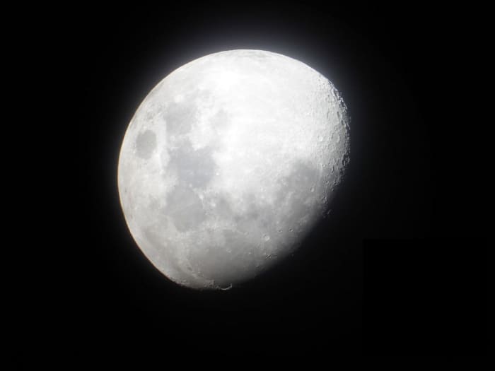Third quarter moon.