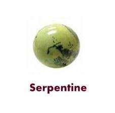 Serpentine Gemstones have several healing properties and is used for cleansing and detoxifying of the body and blood.