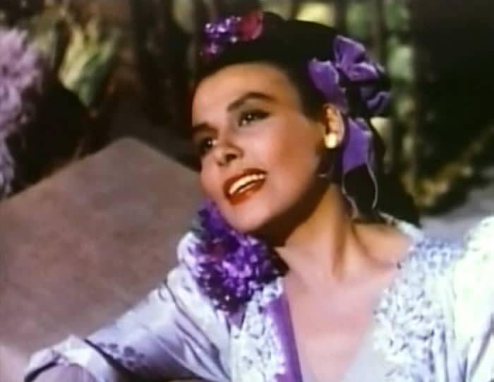 Singing icon Lena Horne in a 1946 film. Ms. Horne often performed at the Cotton Club, where African Amrican Dancers were also light-skinned, some with fair hair.