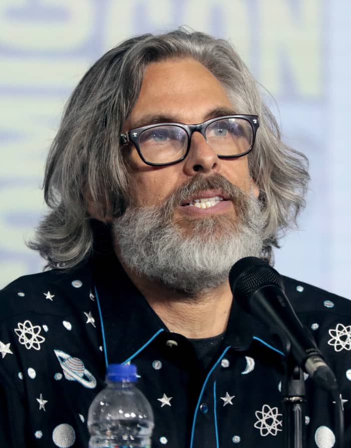 Michael Chabon speaking at the 2019 Michael Chabon at San Diego Comic-Con International in San Diego, California. Photo by Gage Skidmore