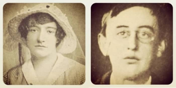 Joseph Plunket and Grace Gifford married in jail a few hours before his execution.