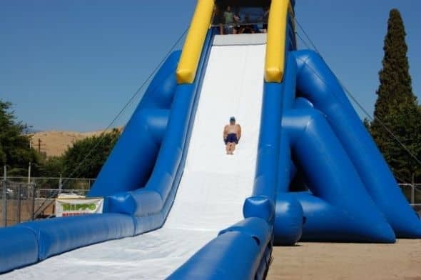 16 feet water slide