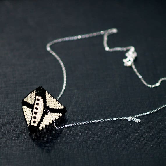 Get ambitious with your triangle techniques and weave several triangles together to create new shapes.