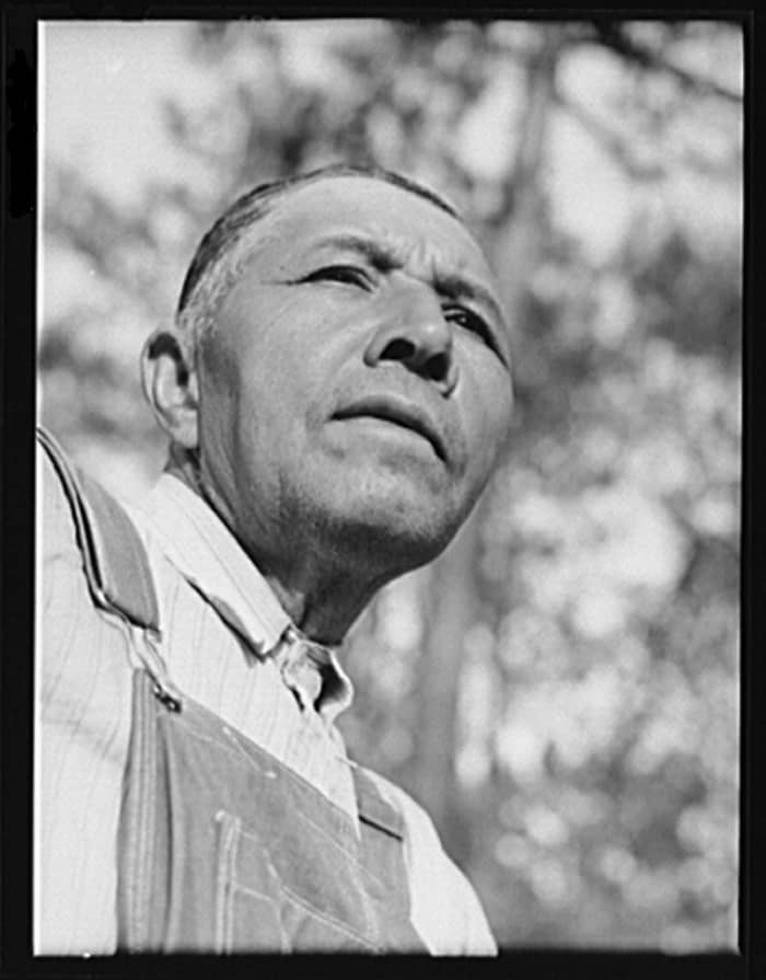 This is Mr. Frank Barnett, an African-American and part Cherokee in Scull Shoals, Georgia. His and many others' membership was revoked but reinstated in 2017.