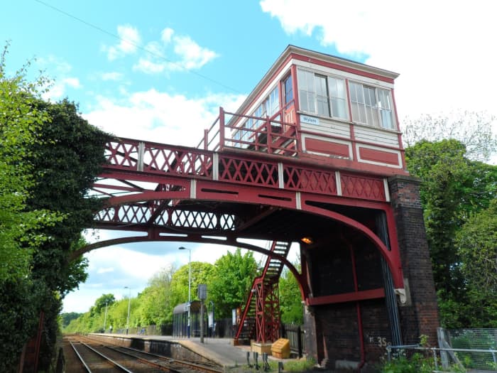 Wylam on the Newcastle & Carlisle Railway (N&CR), near where George Stephenson was born