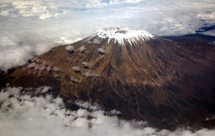 Mount Kilimanjaro in Tanzania is one of the "easier" 7 summits to climb.