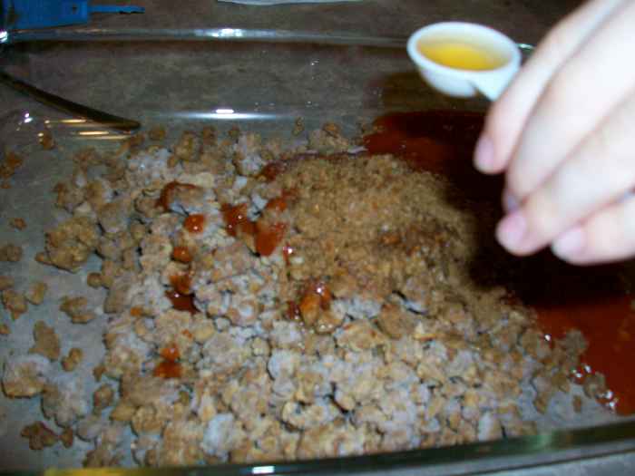 This recipe gives kids lots of opportunities for using measuring cups and spoons.