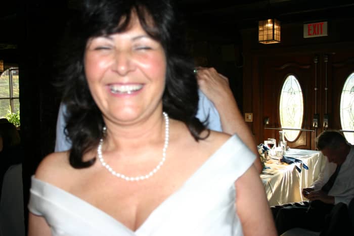 Me, grinning from ear to ear!!! My eyes are closed because I am dreaming of all the money I will someday make on HubPages!