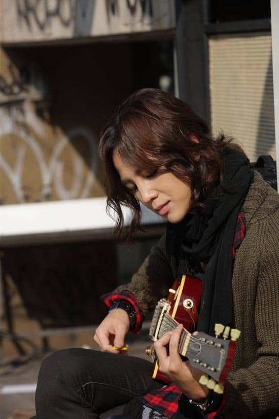 Jang Keun Suk as an Indie singer in Korean drama series, "Mary Stayed Out All Night", or "Mary, Marry me"