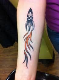 Rocket Tattoos And Meanings-Rocket Tattoo Designs, Pictures, And Ideas ...