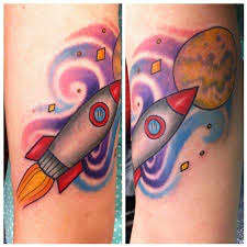 Rocket Tattoos And Meanings-Rocket Tattoo Designs, Pictures, And Ideas ...