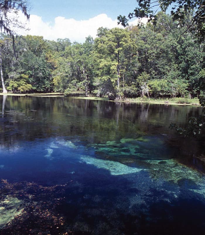 Devil's Eye and Devil's Ear empty into the river.