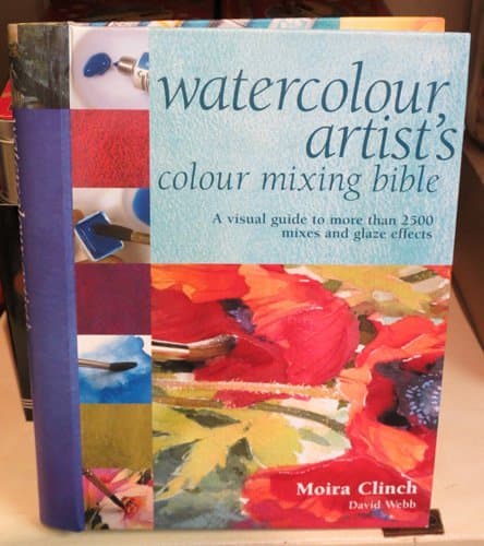 The Watercolor Mixing Directory is known as The Watercolour Artist's Colour Mixing Bible in the UK - and looks like this