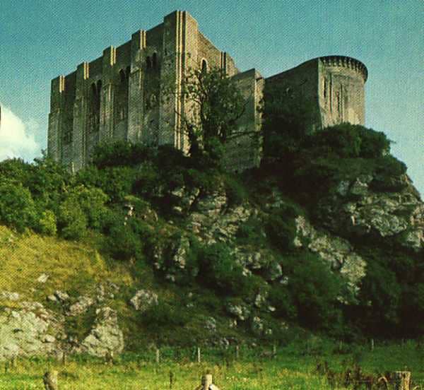 Falaise Castle, where William fitzRobert (Duke William) was born and where William fitzOsbern spent much of his young life