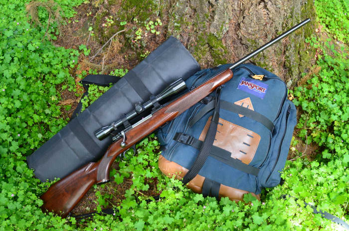 This old but well cared for Husqvarna .243 Win bolt action sporter is a versatile rifle, and a good choice for coyotes and other predators, such as badgers and bobcats.
